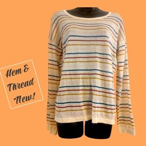 Hem & Thread Fall Rainbow Top